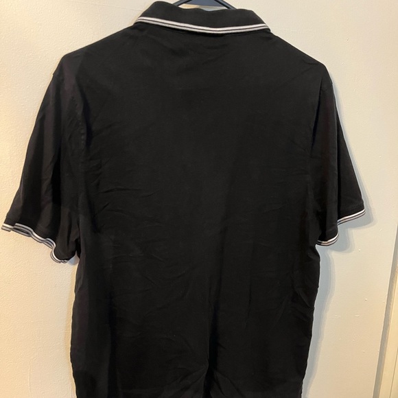 Mens black polo - Picture 2 of 3